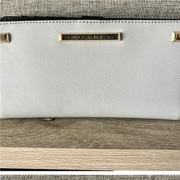 Rebecca Minkoff Credt Card Wallet in Saffiano Leather - Picture 2 of 6